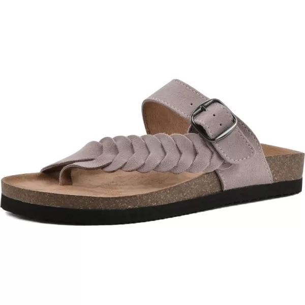 WHITE MOUNTAIN Women's Happier Footbed Sandal