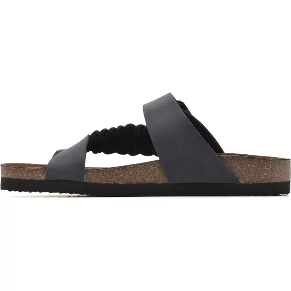 WHITE MOUNTAIN Women's Happier Footbed Sandal