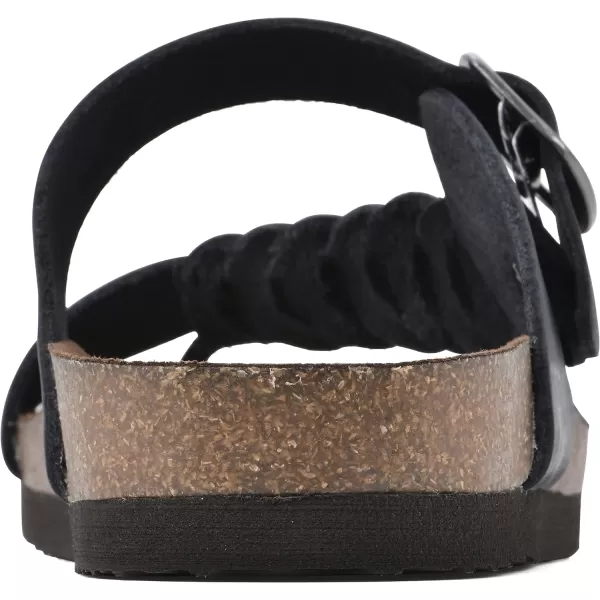 WHITE MOUNTAIN Women's Happier Footbed Sandal