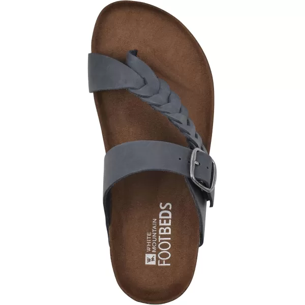 WHITE MOUNTAIN Women's Happier Footbed Sandal