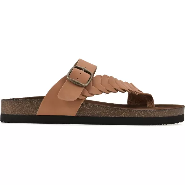 WHITE MOUNTAIN Women's Happier Footbed Sandal