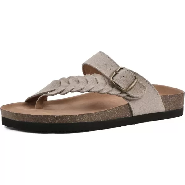 WHITE MOUNTAIN Women's Happier Footbed Sandal