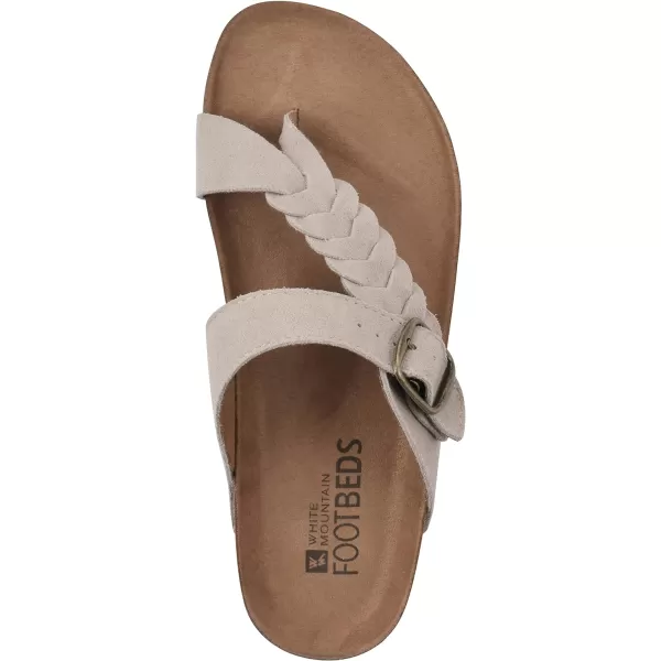 WHITE MOUNTAIN Women's Happier Footbed Sandal