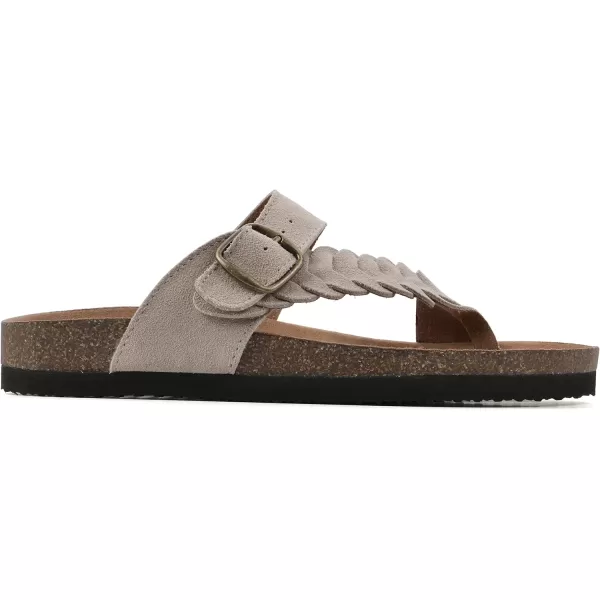WHITE MOUNTAIN Women's Happier Footbed Sandal