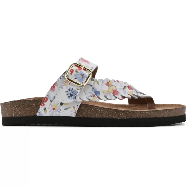 WHITE MOUNTAIN Women's Happier Footbed Sandal