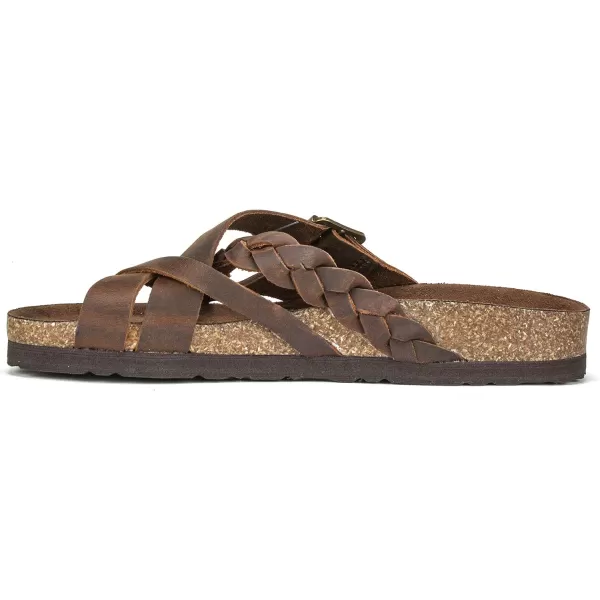 WHITE MOUNTAIN Women's Harrington Footbed Sandal
