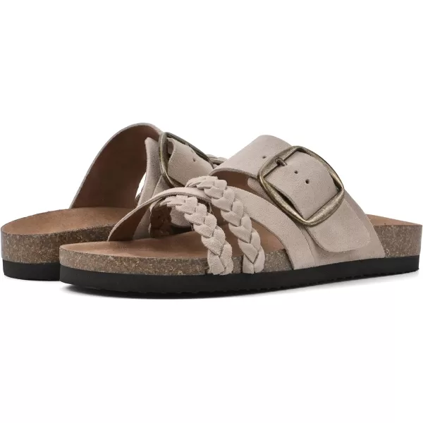 WHITE MOUNTAIN Women's Healing Footbed Sandal
