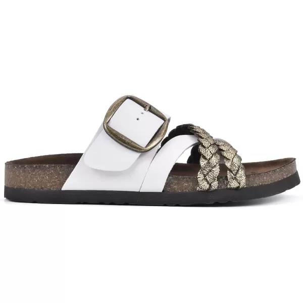 WHITE MOUNTAIN Women's Healing Footbed Sandal