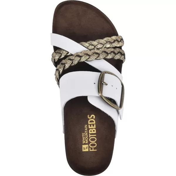 WHITE MOUNTAIN Women's Healing Footbed Sandal