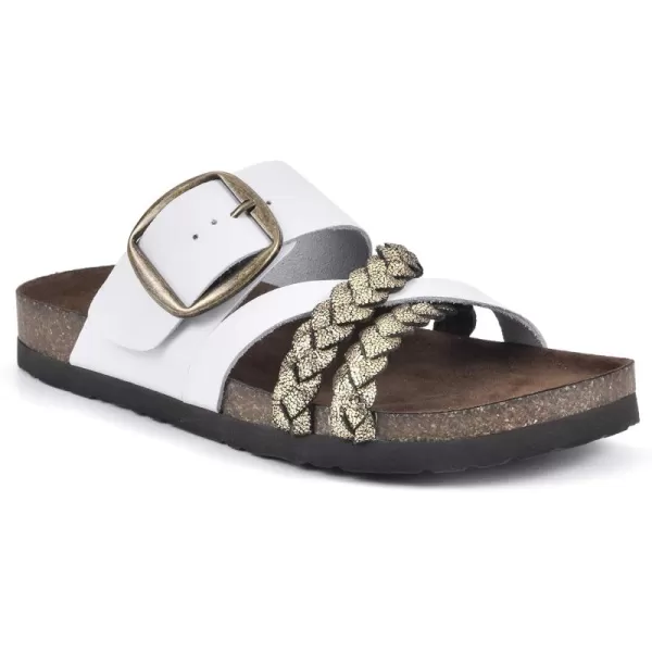 WHITE MOUNTAIN Women's Healing Footbed Sandal