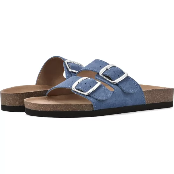 WHITE MOUNTAIN Women's Helga Footbed Sandal