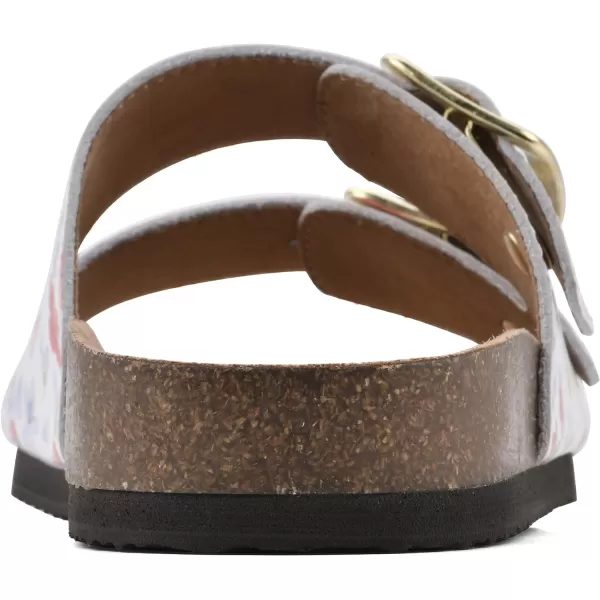 WHITE MOUNTAIN Women's Helga Footbed Sandal
