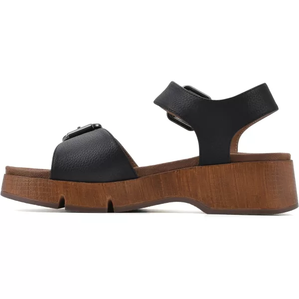 WHITE MOUNTAIN Women's Leftmost Platform Sandal