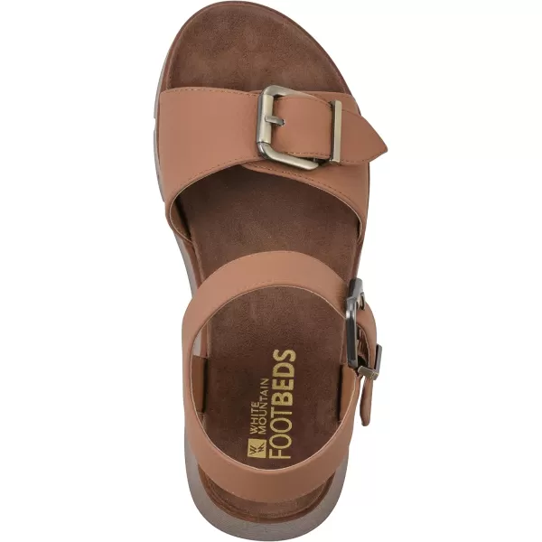 WHITE MOUNTAIN Women's Leftmost Platform Sandal