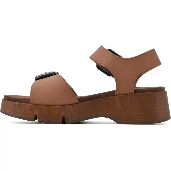 WHITE MOUNTAIN Women's Leftmost Platform Sandal