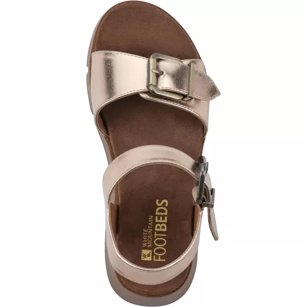 WHITE MOUNTAIN Women's Leftmost Platform Sandal
