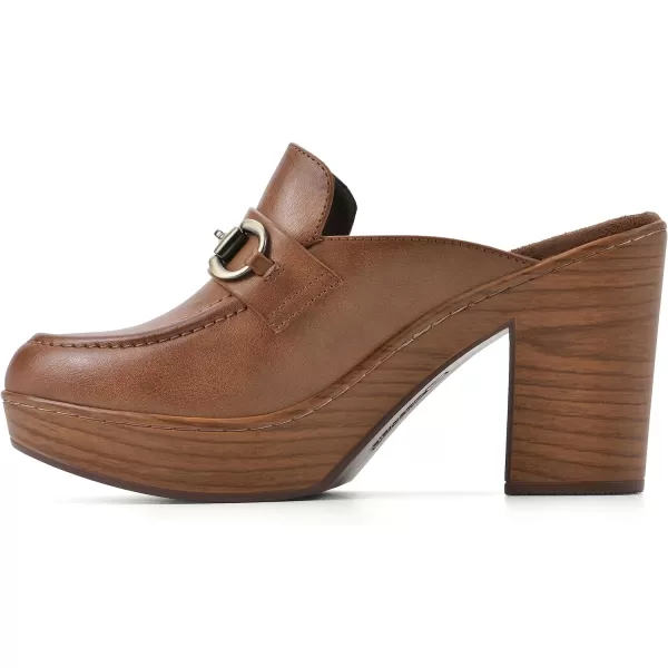 WHITE MOUNTAIN Women's Shoes Canto Block Heel Clog