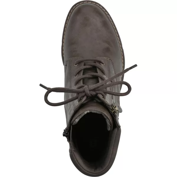WHITE MOUNTAIN Women's Shoes Crazies Block Heel Combat Boot
