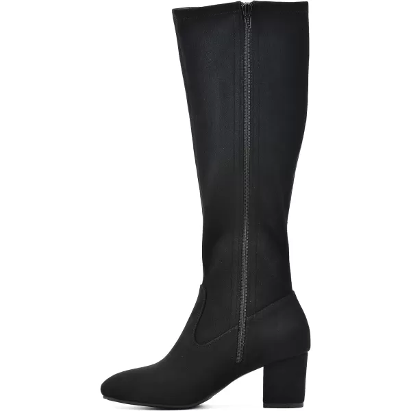 WHITE MOUNTAIN Women's Shoes Freesia Block Heel Tall Boot