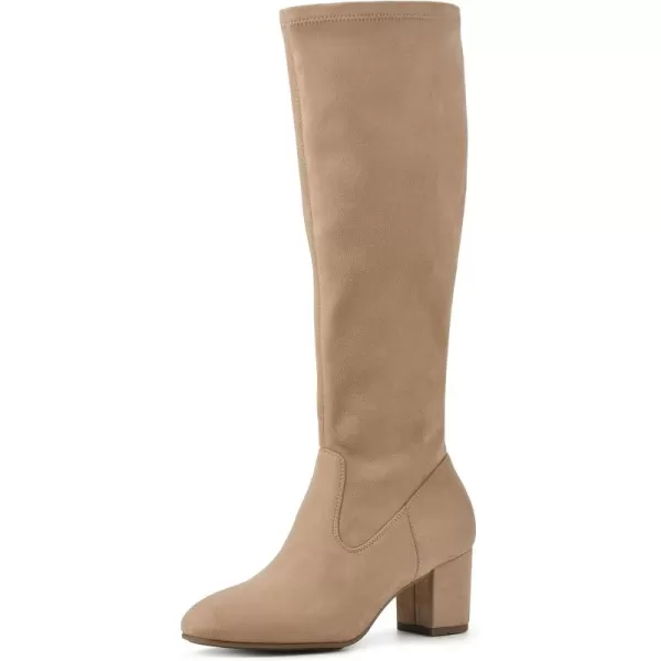 WHITE MOUNTAIN Women's Shoes Freesia Block Heel Tall Boot