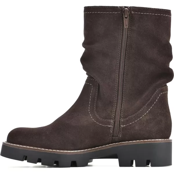 WHITE MOUNTAIN Women's Shoes Glean Lug Sole Mid Calf Boot