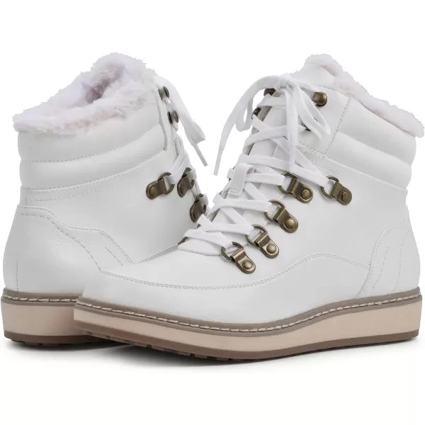 WHITE MOUNTAIN Women's Shoes Tamasha Lace-Up Hiker Bootie