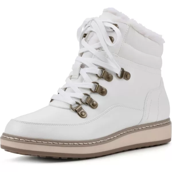 WHITE MOUNTAIN Women's Shoes Tamasha Lace-Up Hiker Bootie