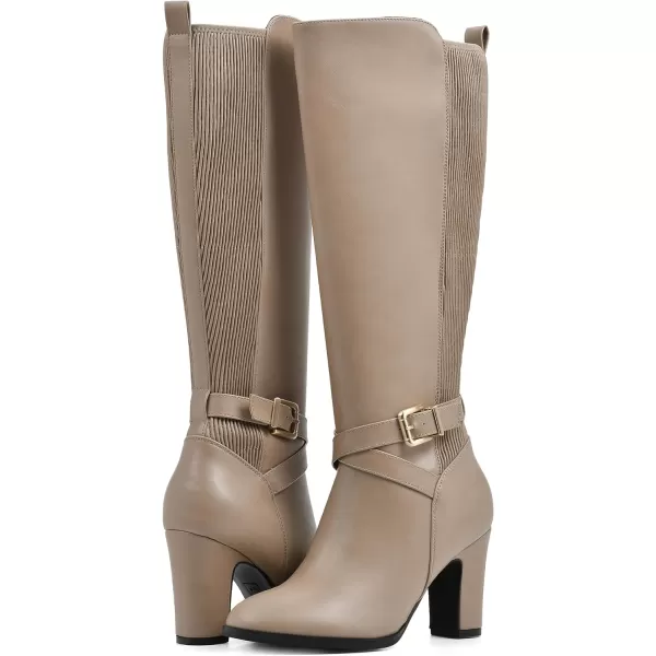 WHITE MOUNTAIN Women's Shoes Teals Block-Heeled Tall Boot