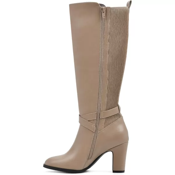 WHITE MOUNTAIN Women's Shoes Teals Block-Heeled Tall Boot