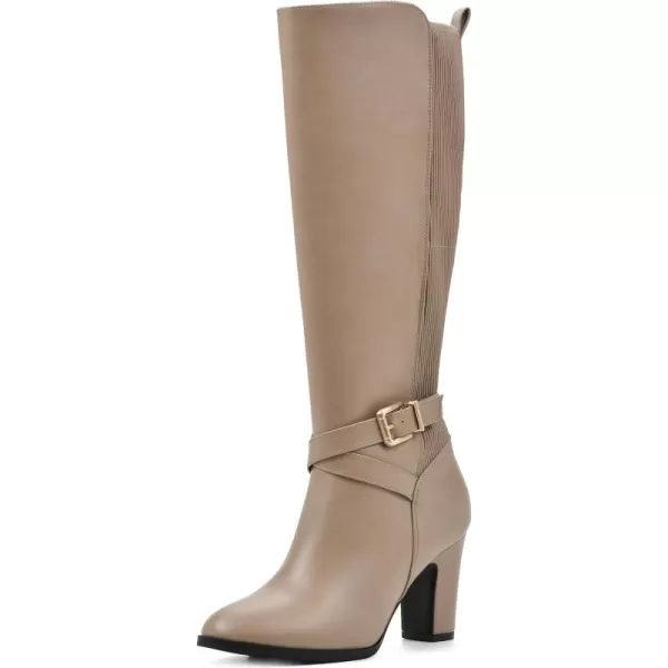 WHITE MOUNTAIN Women's Shoes Teals Block-Heeled Tall Boot