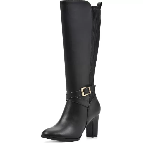 WHITE MOUNTAIN Women's Shoes Teals Block-Heeled Tall Boot