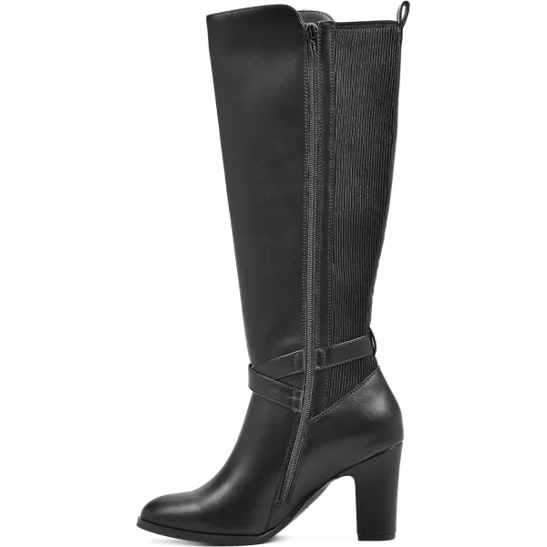 WHITE MOUNTAIN Women's Shoes Teals Block-Heeled Tall Boot