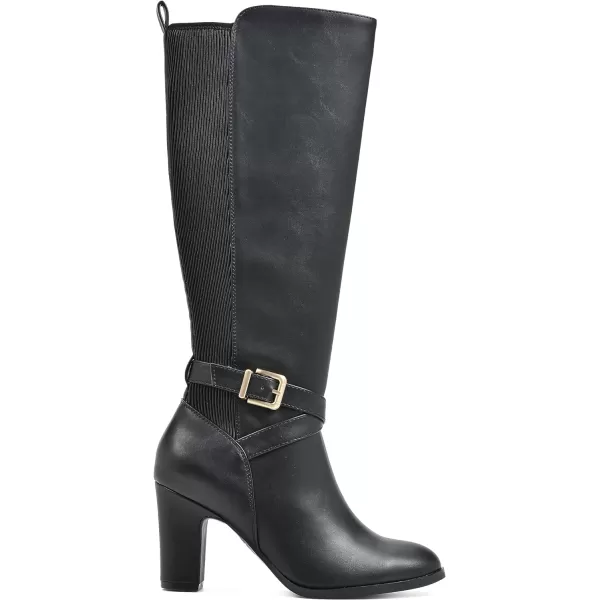 WHITE MOUNTAIN Women's Shoes Teals Block-Heeled Tall Boot