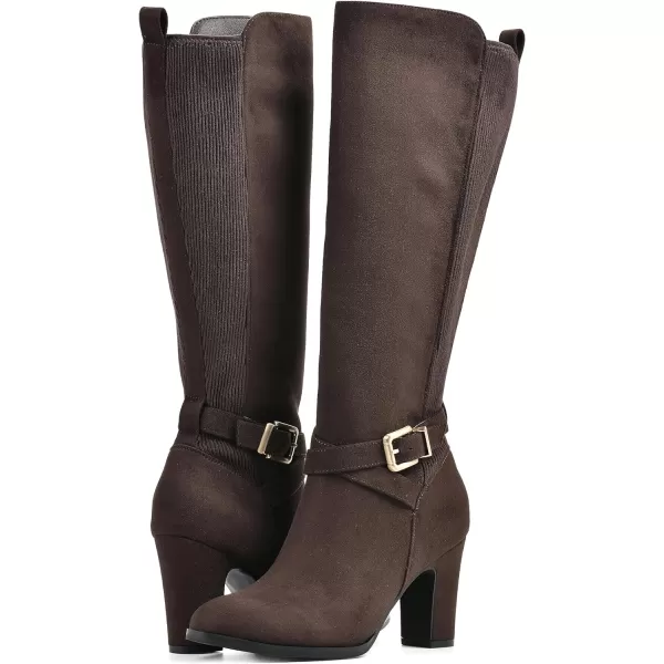 WHITE MOUNTAIN Women's Shoes Teals Block-Heeled Tall Boot