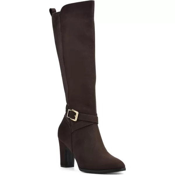 WHITE MOUNTAIN Women's Shoes Teals Block-Heeled Tall Boot