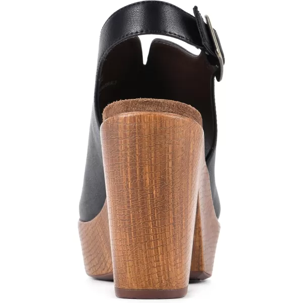 WHITE MOUNTAIN Shoes Alfie Women's Clog Platform Heel