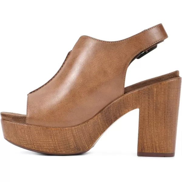 WHITE MOUNTAIN Shoes Alfie Women's Clog Platform Heel