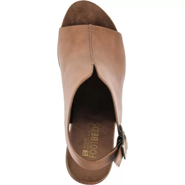 WHITE MOUNTAIN Shoes Alfie Women's Clog Platform Heel