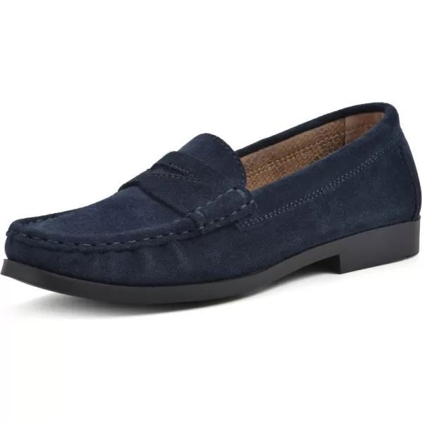 Navy/Suede