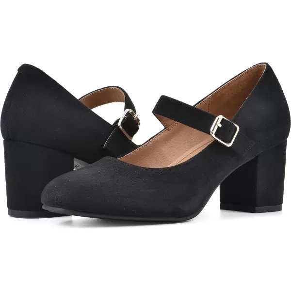WHITE MOUNTAIN Women's Shoes Frenzies Mary Jane Block Heel