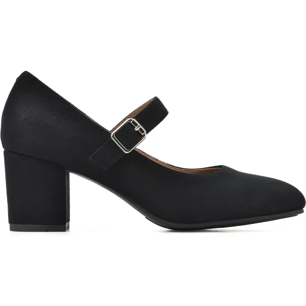 WHITE MOUNTAIN Women's Shoes Frenzies Mary Jane Block Heel