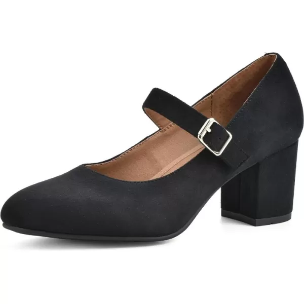 WHITE MOUNTAIN Women's Shoes Frenzies Mary Jane Block Heel