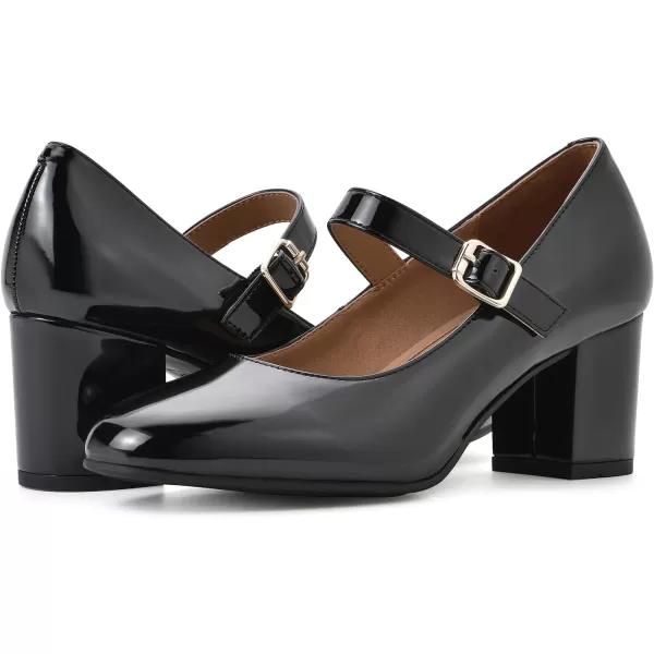 WHITE MOUNTAIN Women's Shoes Frenzies Mary Jane Block Heel