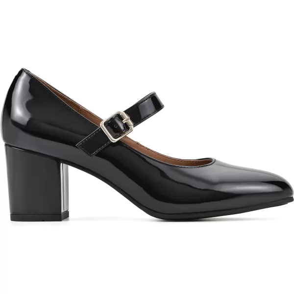 WHITE MOUNTAIN Women's Shoes Frenzies Mary Jane Block Heel