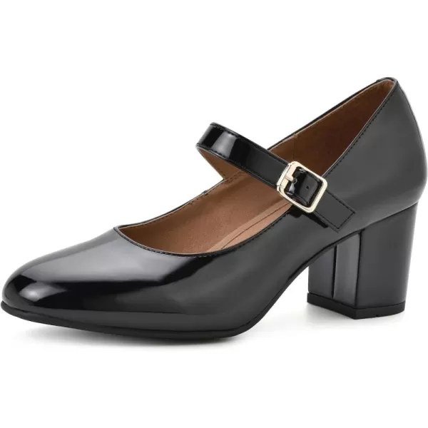 WHITE MOUNTAIN Women's Shoes Frenzies Mary Jane Block Heel