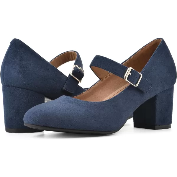 WHITE MOUNTAIN Women's Shoes Frenzies Mary Jane Block Heel