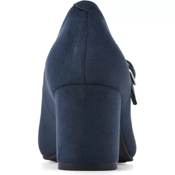 WHITE MOUNTAIN Women's Shoes Frenzies Mary Jane Block Heel