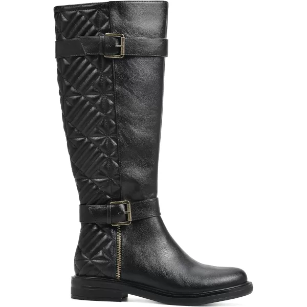 WHITE MOUNTAIN Women's Shoes Madilynn Block-Heeled Tall Boot)