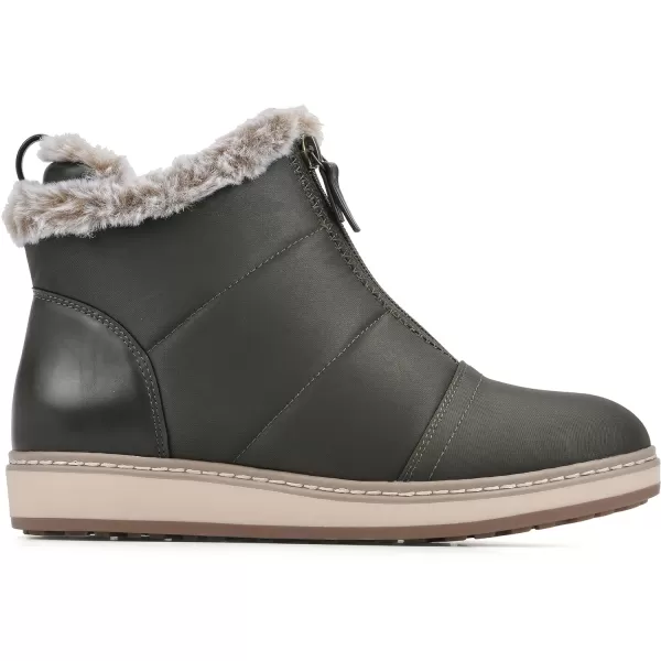 WHITE MOUNTAIN Women's Shoes Tamarin Puffer Ankle Bootie
