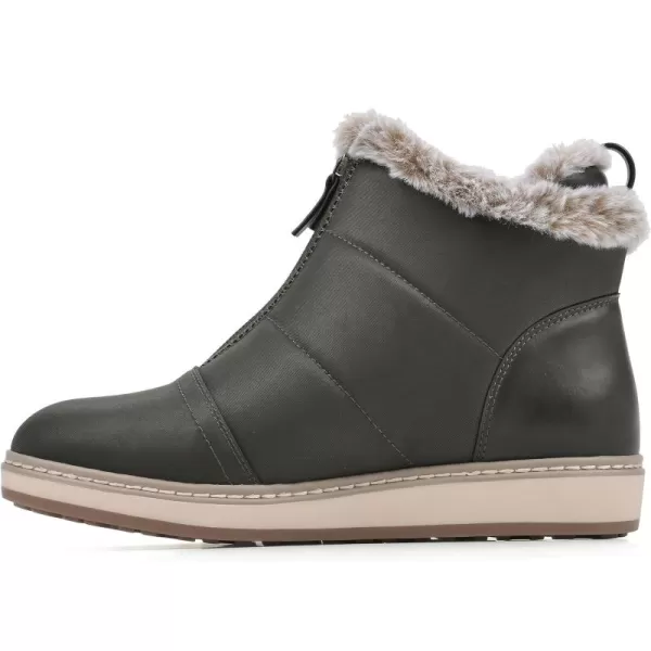 WHITE MOUNTAIN Women's Shoes Tamarin Puffer Ankle Bootie